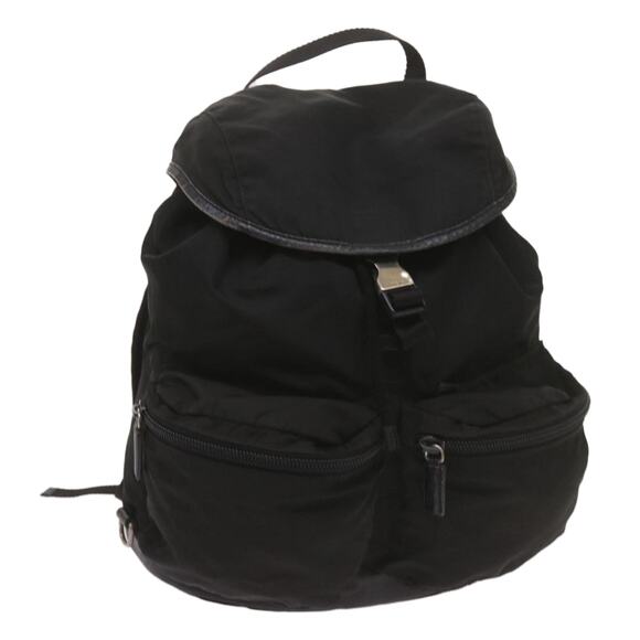 PRADA Backpack Nylon Black - Picture 1 of 16